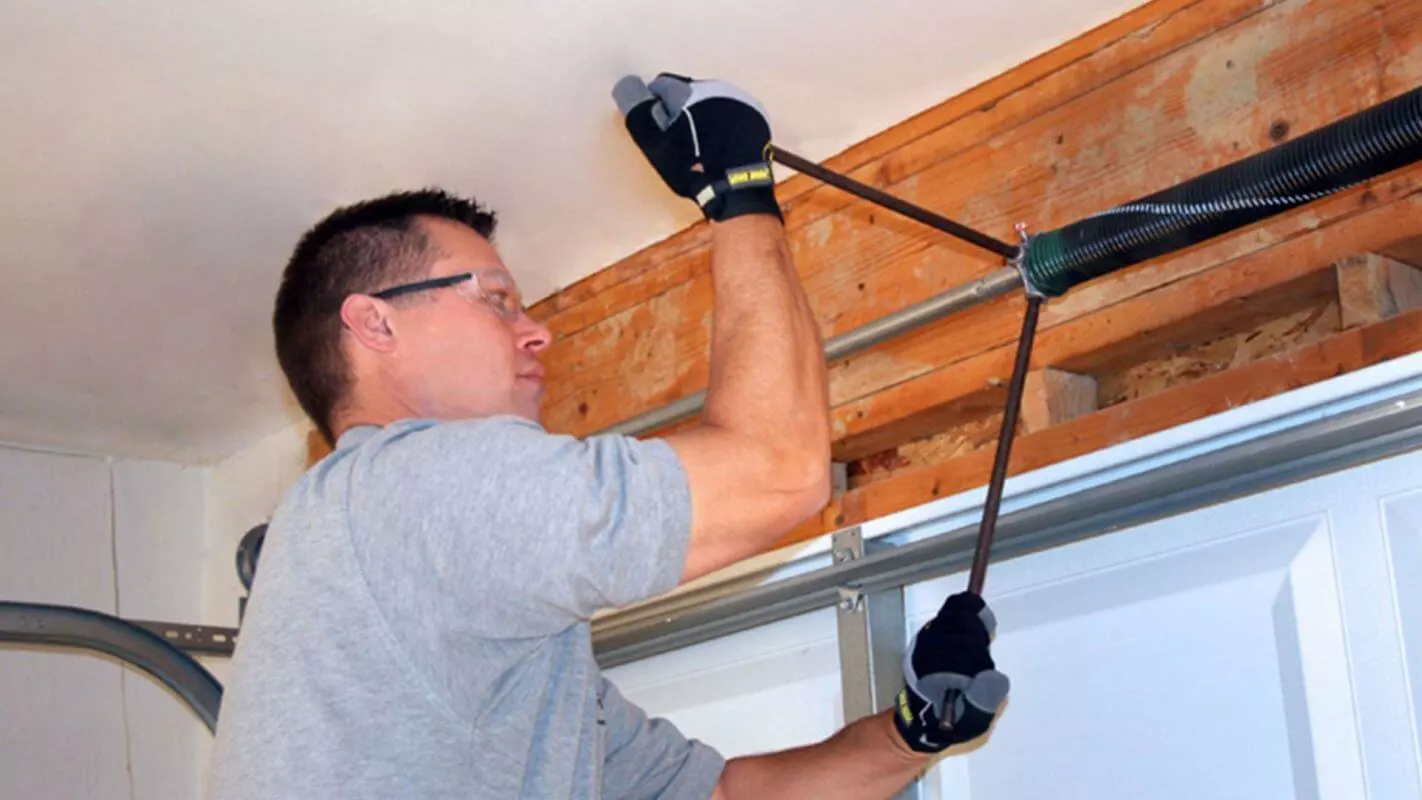 Garage-door-spring-repair-Richmond