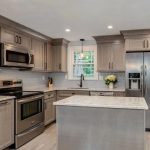 Kitchen Remodeling With Taupe Kitchen Cabinets