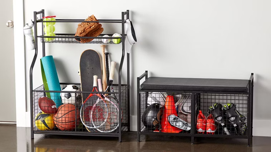 Declutter Your Home with These Family Sports Equipment Storage Hacks