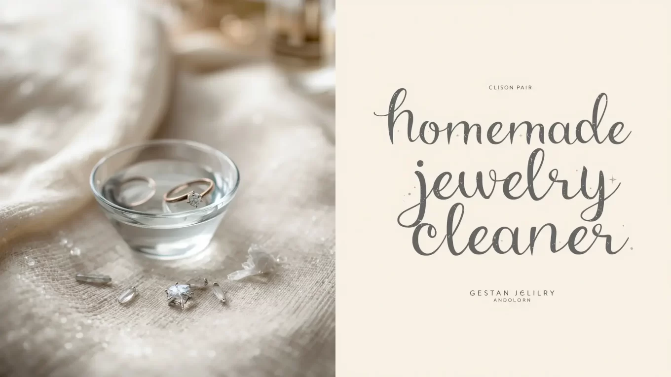 Homemade Jewelry Cleaner