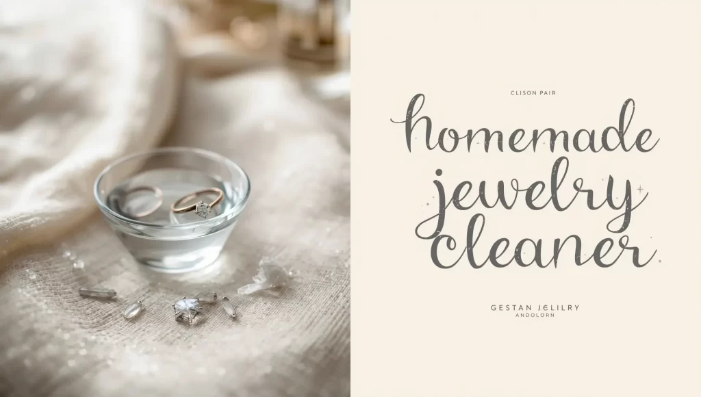 Homemade Jewelry Cleaner Homemade Jewelry Cleaner