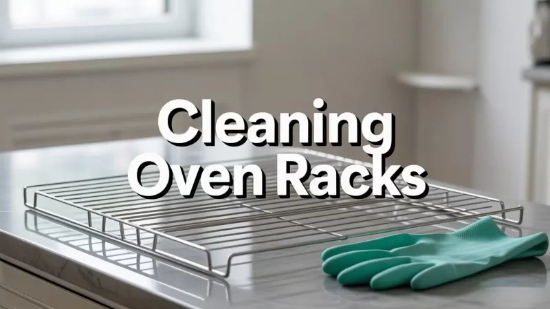 cleaning oven racks