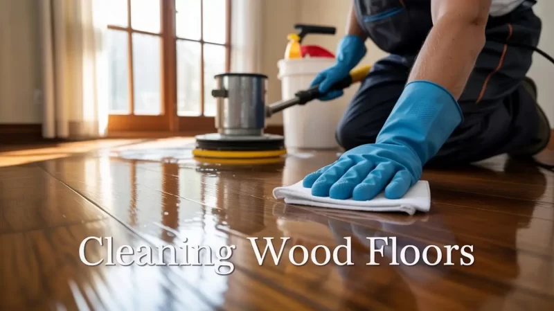 cleaning wood floors