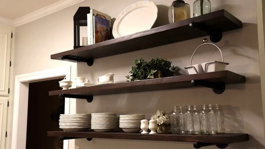 diy floating shelves idea