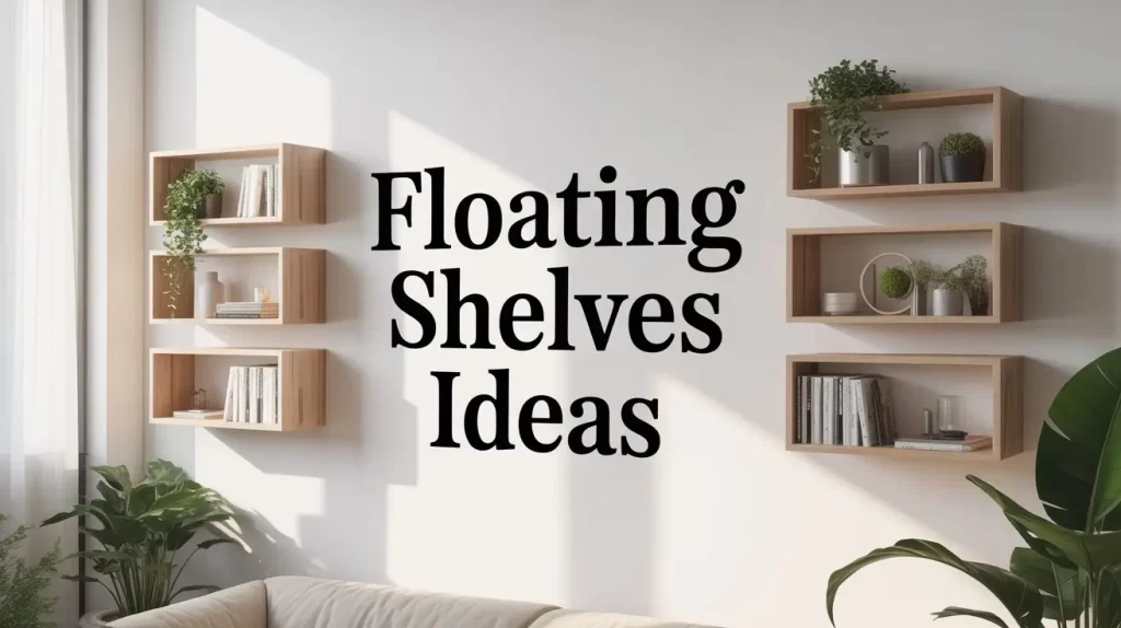 floating shelves ideas