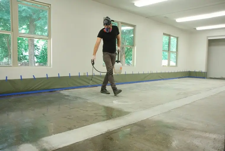 polish concrete floors