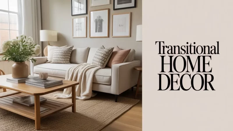 transitional home decor