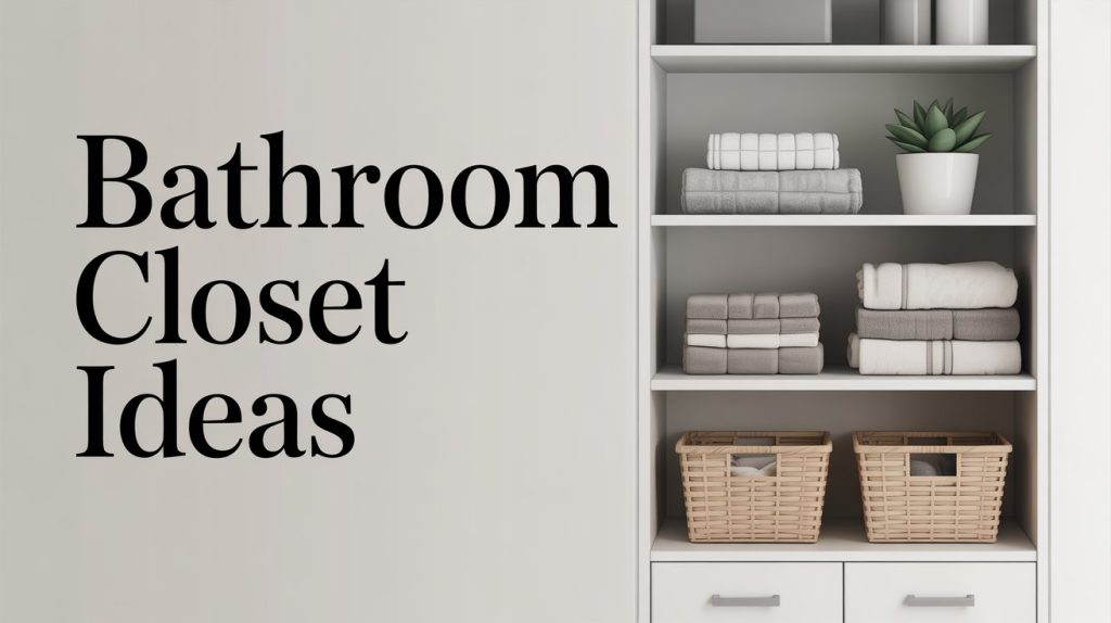 bathroom closet ideas bathroom closet ideas