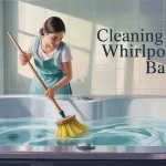 cleaning a whirlpool bath