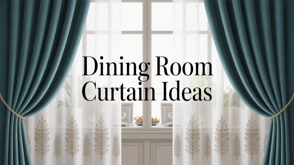 dining room curtain ideas dining room curtain ideas