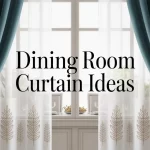 dining room curtain ideas