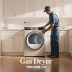 gas dryer installation