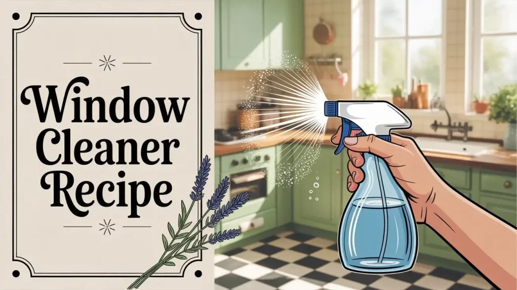 window cleaner recipe