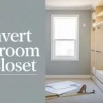 convert bedroom to closet
