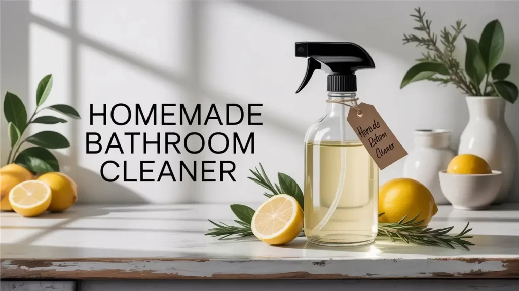 homemade bathroom cleaner