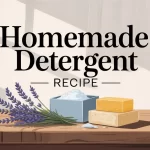 homemade detergent recipe