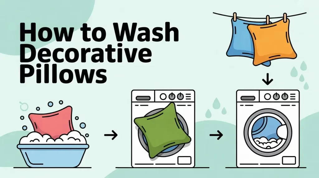 how to wash decorative pillows how to wash decorative pillows