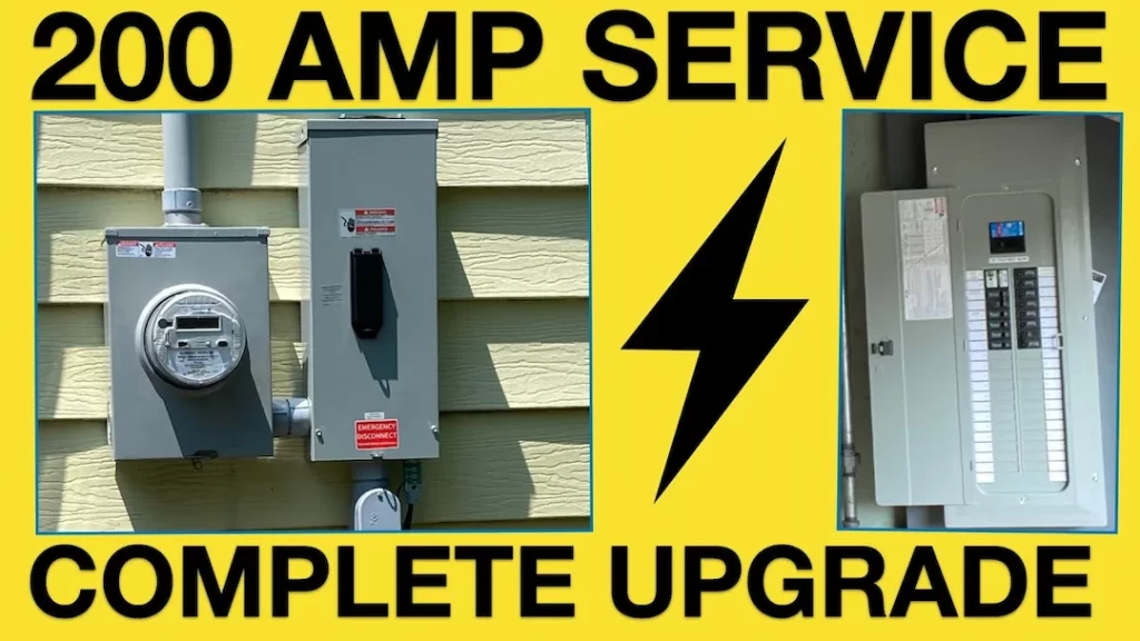 200 Amp Upgrade Service
