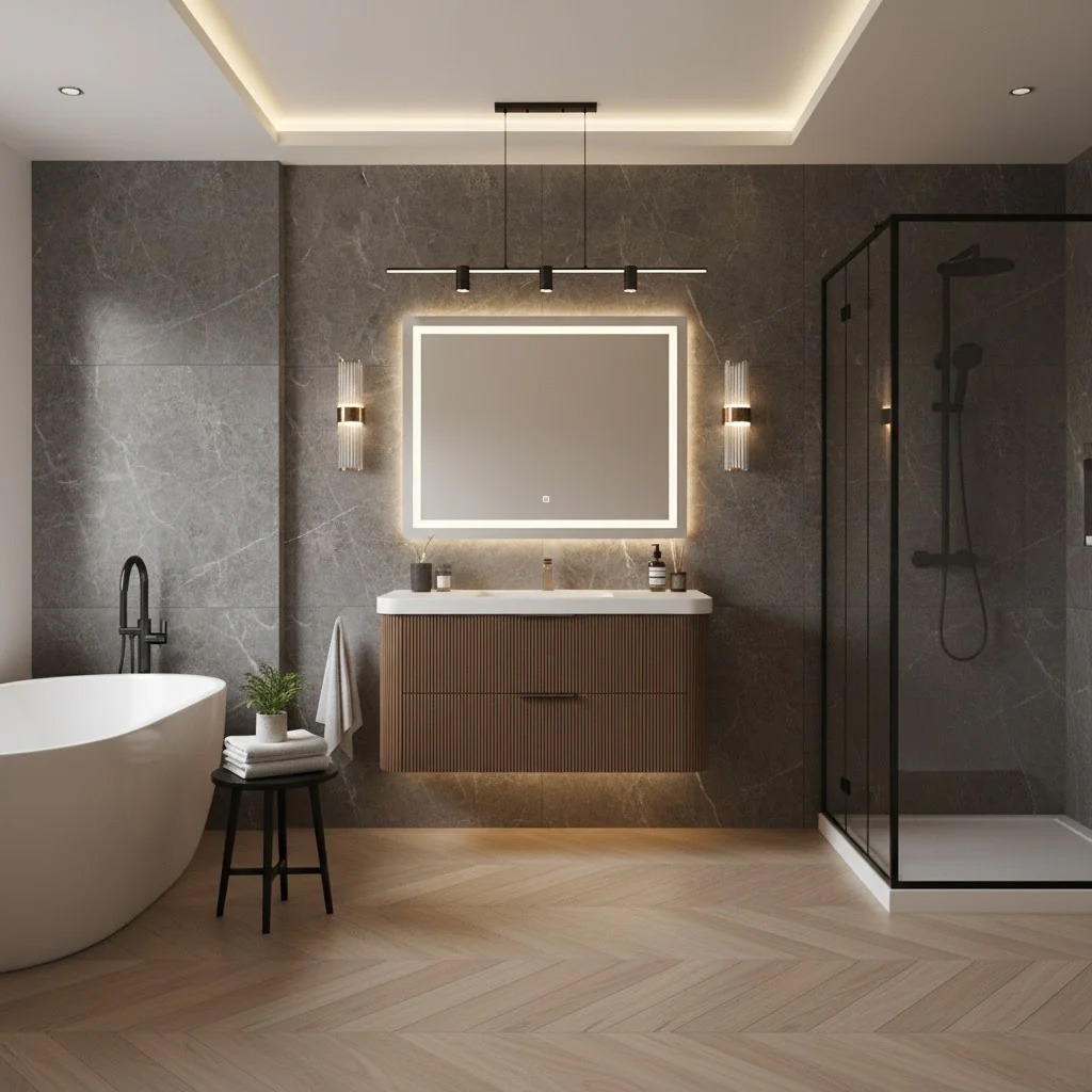 Style a Fluted Vanity